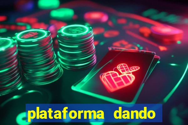 plataforma dando bonus de cadastro